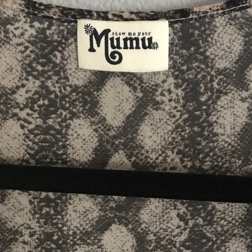 Show Me Your Mumu Poet Tie Top S - Picture 9 of 12